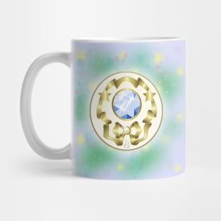 Crystal Star Brooch Mug